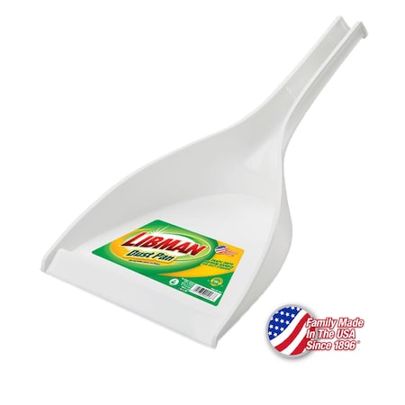 Libman Commercial 10 Dust Pan, White, 12PK 228